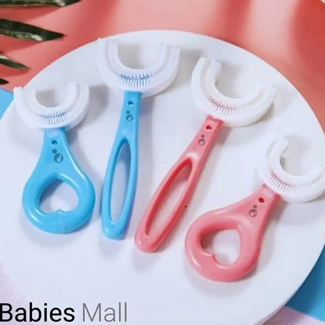 U - Shaped Kids Toothbrush - Babies Mall