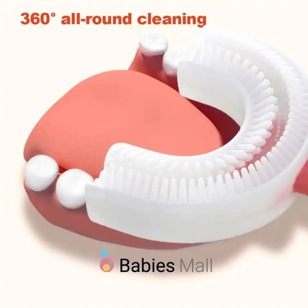 U - Shaped Kids Toothbrush - Babies Mall