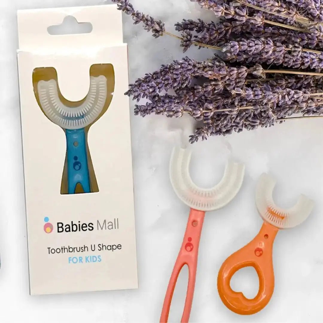 U - Shaped Kids Toothbrush - Babies Mall